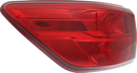 Evan Fischer Driver Side Outer Tail Light Compatible With 2017 2020 Nissan