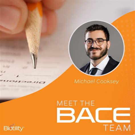 Meet The Bace Team Michael Cooksey Biotility