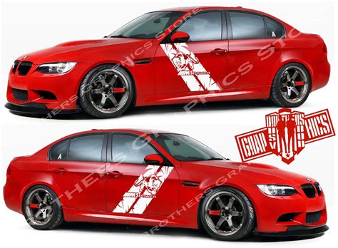 Decal Sticker bmw m5 vinyl stripes Racing Stripes for BMW M5 – Brothers Graphics