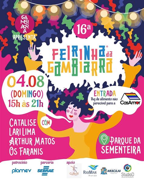 Feirinha Da Gambiara Acontece Dia 04 Em Aracaju Agendaju