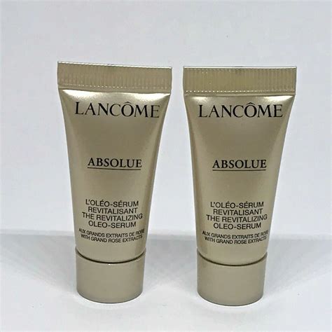 Lot 2 Lancôme Absolue The revitalizing Oleo Serum 5 ml each eBay