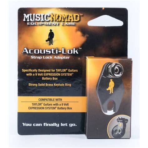 Music Nomad Mn272 Acousti Lok Strap Lock Adapter For Taylor Reverb