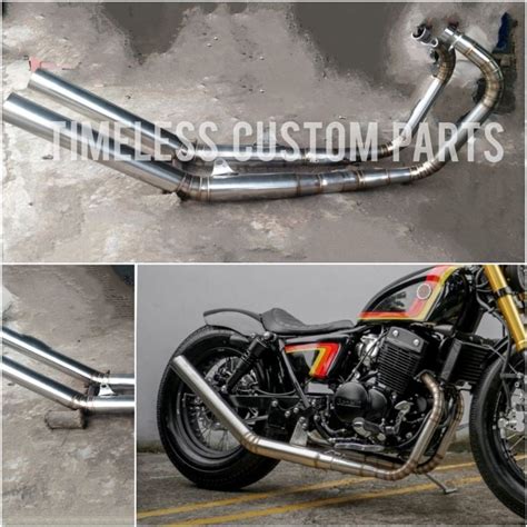 Jual Knalpot Bobber Benelli Patagonian Eagle 250cc Full Stainless Steel