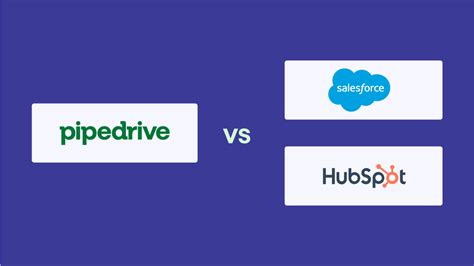 Hubspot Vs Salesforce Vs Pipedrive Pipedrive