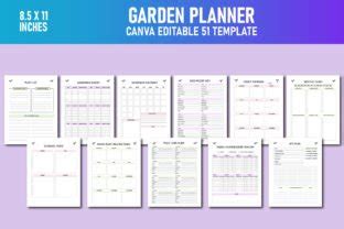 Garden Planner Canva Kdp Graphic By Lavlu Creative Zone Creative Fabrica