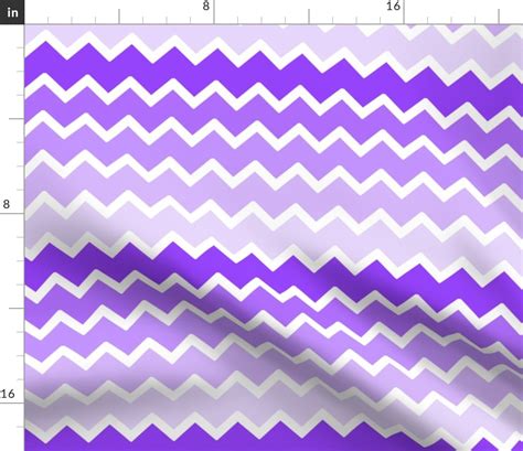 Purple Lavender Lilac Ombre Chevron Fabric Spoonflower