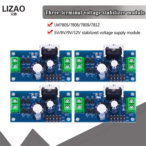 LM7805-LM7806-LM7809-LM7812-DC-AC-Three-Terminal-Voltage-Regulator ...