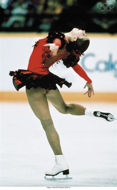 Katarina Witt Olympic Figure Skating Germany Katarina Witt Hot Figure Skaters Olympic Hero