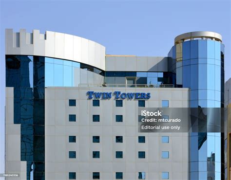 Twin Towers Riyadh Saudi Arabia Stock Photo Download Image Now Al