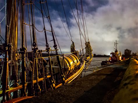 Wallpaper Ship Boat Night Water Sky Evening Harbor Moonlight