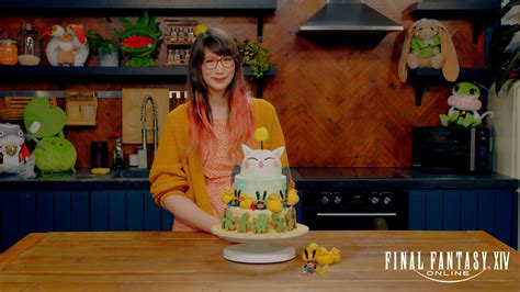 Final Fantasy 14 Birthday Cake Will Make You Want To Eat A Moogle Pc