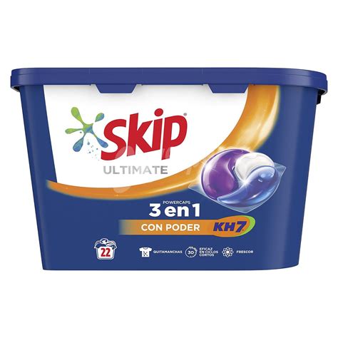 Skip Detergente En C Psulas Poder Kh Acci N En Poder Quitamanchas