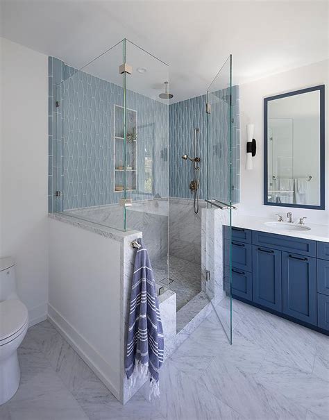 Blue Gray Bathroom Tile Rispa