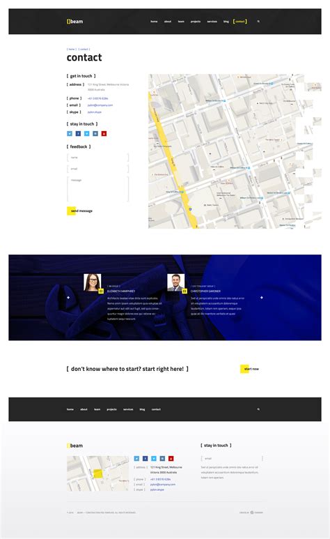 Beam — Modern Multipurpose HTML Template for Construction Business by