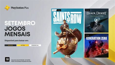 Jogos do plano PS Plus Essential de setembro de 2023 já estão