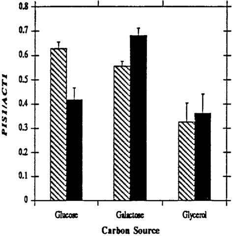 Native Pis Gene Expression In An Sln Mutant Strain Transcription Of