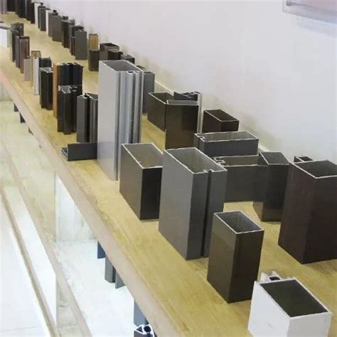 Aluminium Sections Rectangular Aluminum Extrusion Section Size