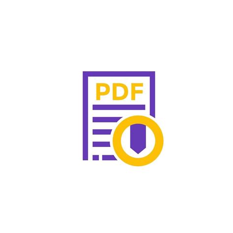 PDF download icon on white 3337657 Vector Art at Vecteezy