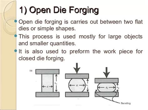 Open die forging - Gaton Brass