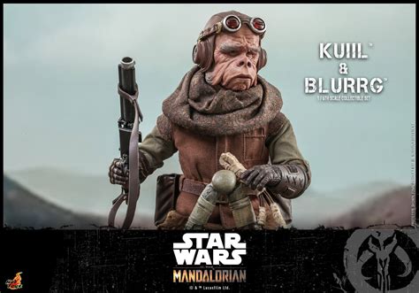 The Mandalorian Kuiil Rides The Blurrg Once Again With Hot Toys