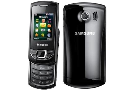 Samsung E2550 Monte Slider GT E2550 Full Phone Specifications