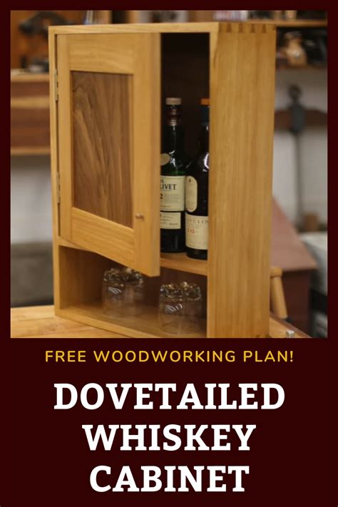 Project Dovetailed Whiskey Cabinet Woodworking Blog Videos