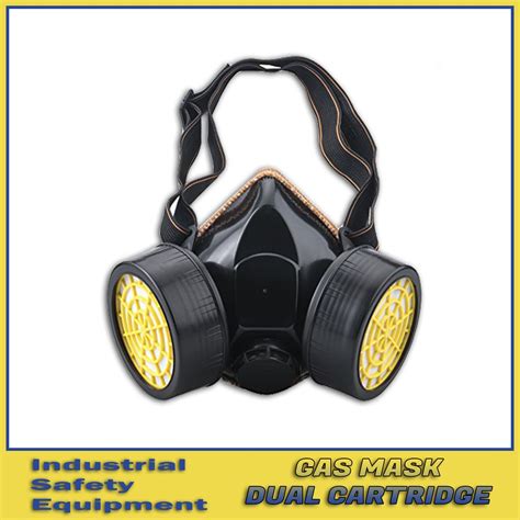 Gas Mask Chemical Respirator Dual Cartridge Np Shopee Philippines