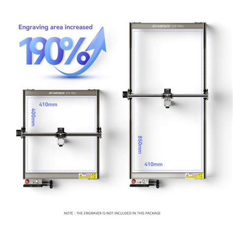 Atomstack Y Axis Extension Kit 850x410mm For A10 X7 S10 Pro Laser