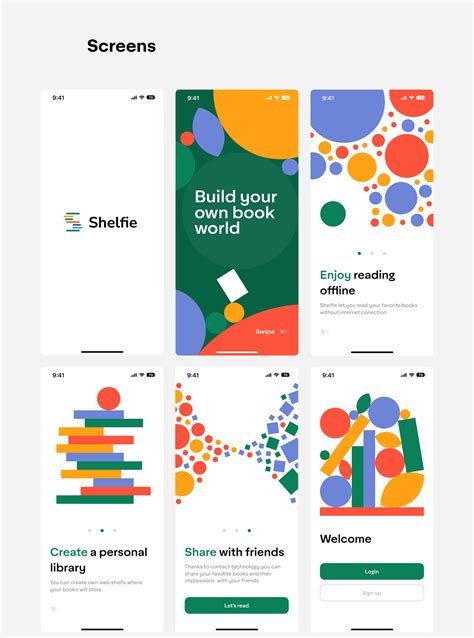 Mobile library app design :: Behance