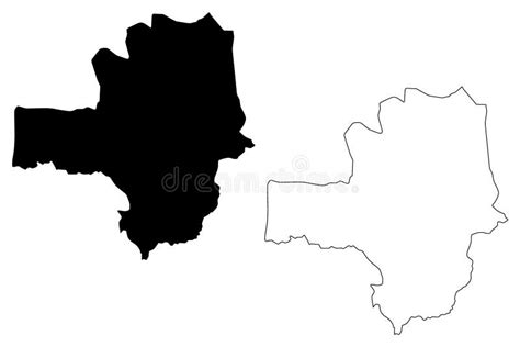 Zamfara State map vector stock vector. Illustration of cartography ...