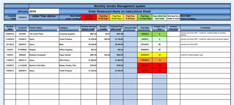 Meeting Tracker. Excel Template