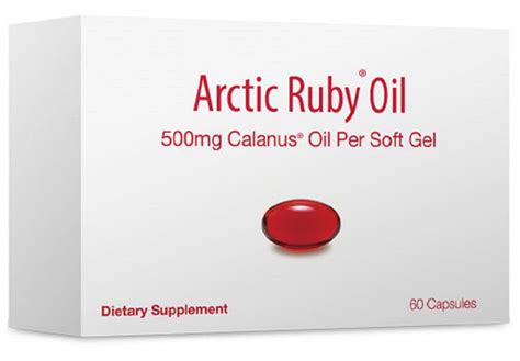 Arctic Ruby Oil 500mg Omega 3 Supplement 60 Soft Gels For Cardio