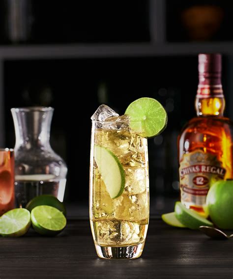 Elderflower Highball Chivas Cocktail Recipe Chivas Regal BR