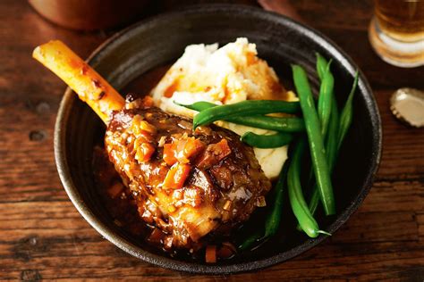 Slow Cooker Guinness Lamb Shanks