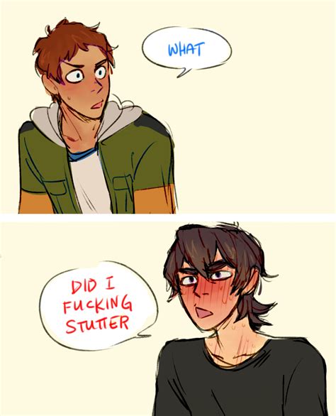 I Say Vol You Say Tron Klance Klance Comics Voltron