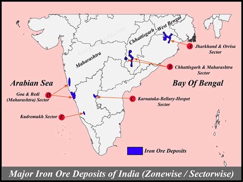 Iron Ore distribution in India | Sudarshan Gurjar