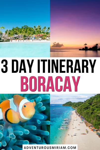 The Perfect 3 Day Itinerary For Boracay Island Artofit