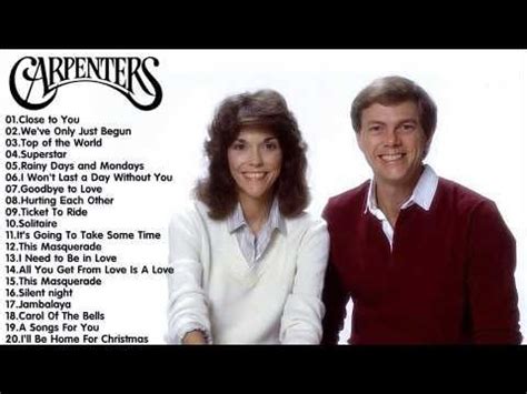 The carpenters greatest hits full live 2017 best the carpenters songs – Artofit