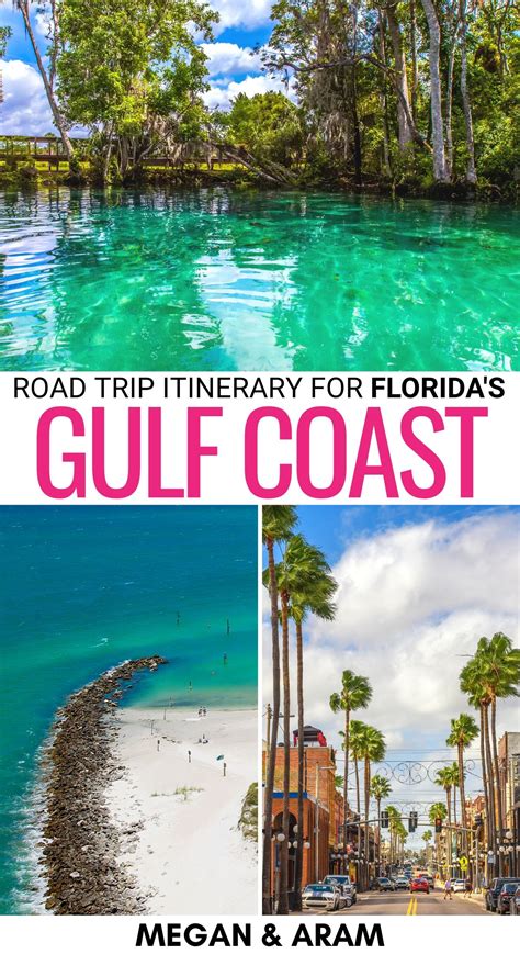 Florida Gulf Coast Road Trip: Things to Do, Lodging, & Map | Gulf coast ...