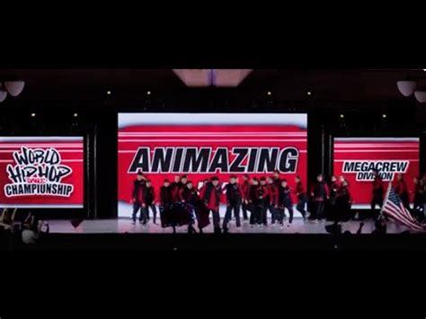 Animazing USA MegaCrew Division Prelims 2023 World Hip Hop Dance