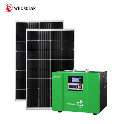 Whc Complete W Off Grid Solar Panel Energy Storage System China