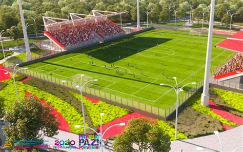 Así será el nuevo estadio de fútbol en Chinandega Fotos