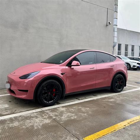 Gloss Ume Pink Car Wrap Raxtify