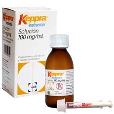 Keppra levetiracetam epilepsia solución oral UCB RX neuropsiquiatria