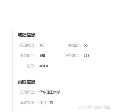 （初试400）华东理工大学331437社会工作专业上岸经验分享，干货满满！ 知乎