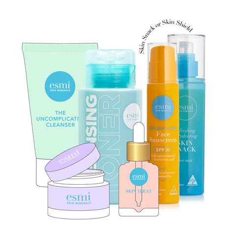 Build Your Own Skin Solution Bundle Targeting Skin Concerns Esmi