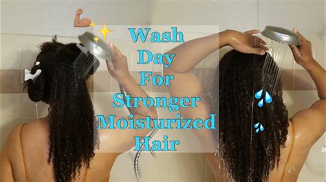 Simple Wash Day Routine For Healthy Moisturized Strong Hair Start