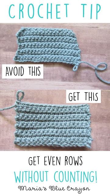 Crochet Tip Get Even Rows Without Counting Artofit