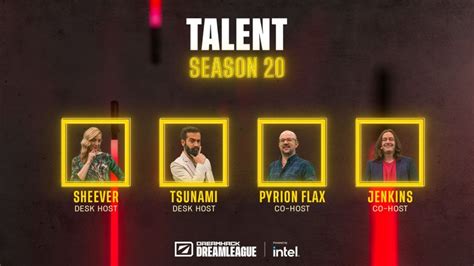 DreamLeague Season 20 talent line up announced | Hawk Live