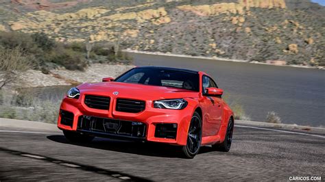 BMW M2 | 2023MY (Color: Toronto Red; US-Spec) | Front Three-Quarter